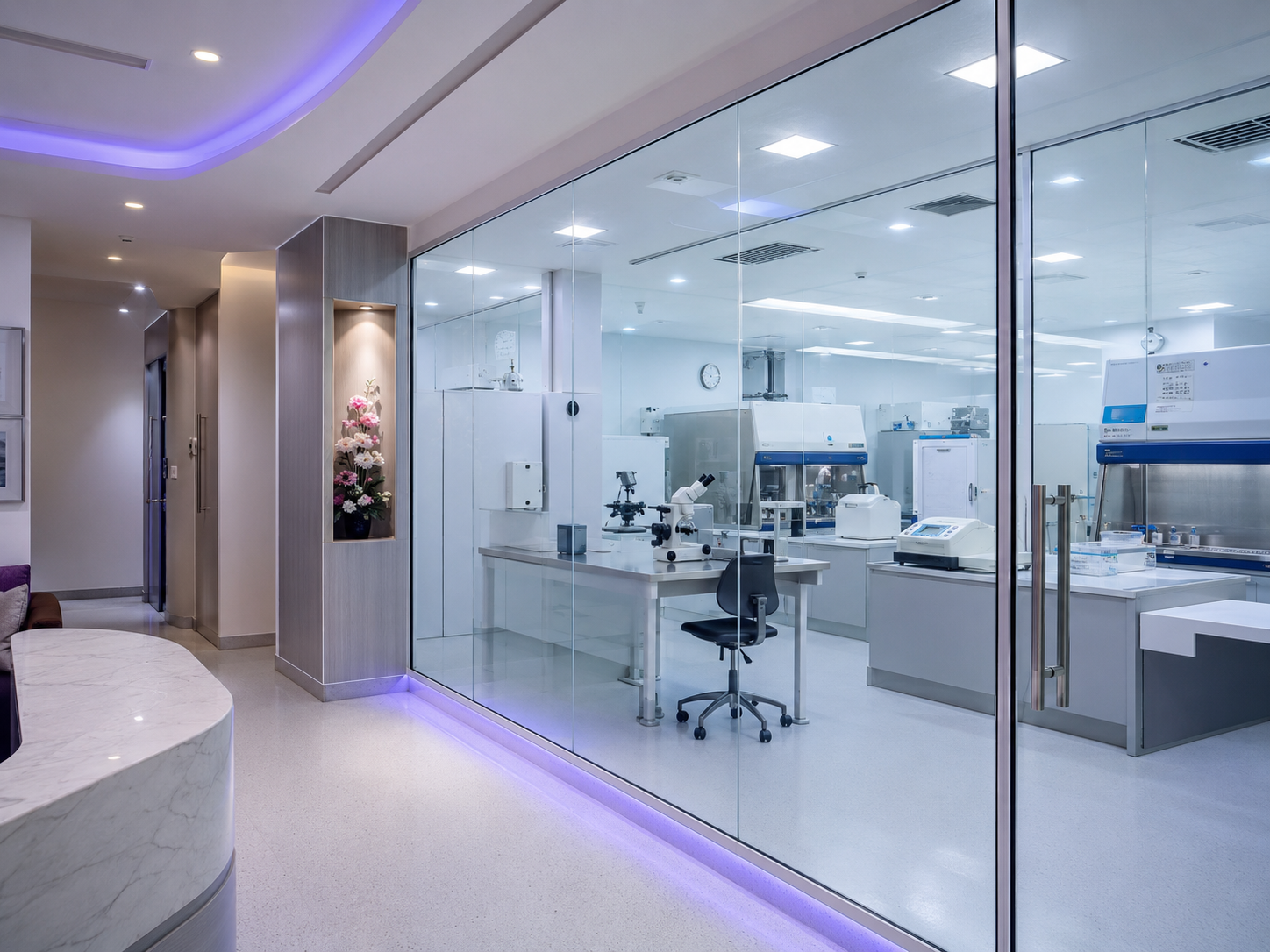Representative Level 2 ART centre and IVF laboratory project